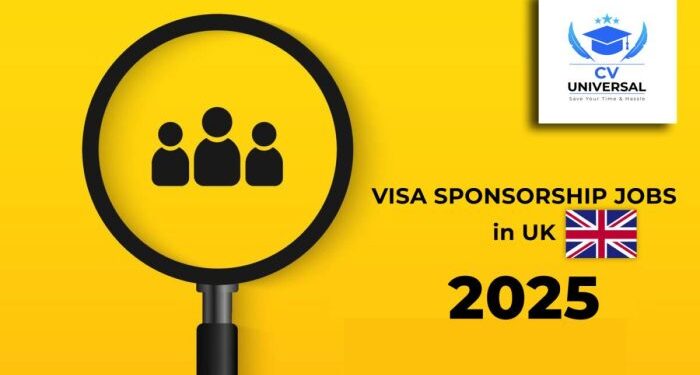 Visa sponsorship jobs in the UK for international professionals in 2025 ...